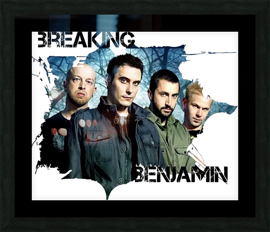 Breaking Benjamin 8 Picture Frame print