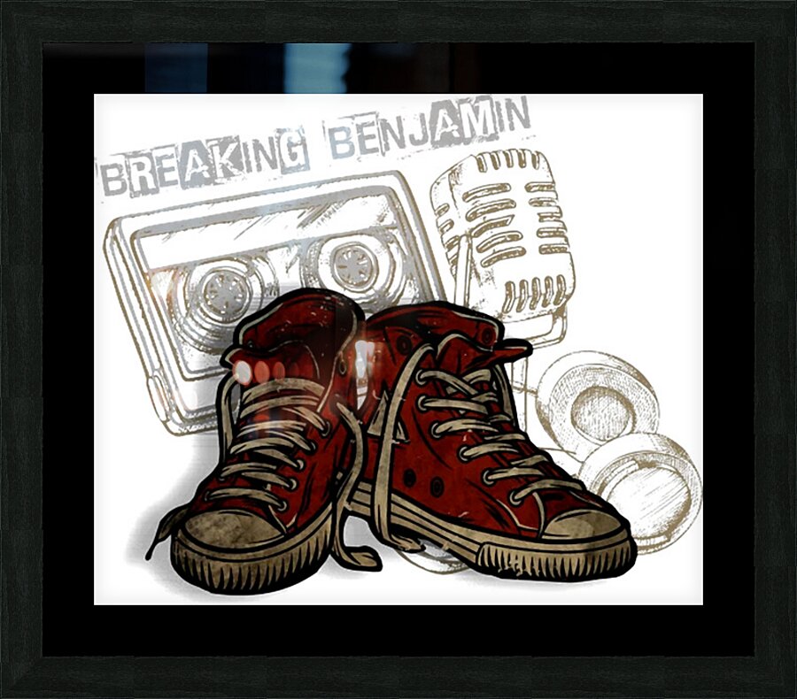 Breaking Benjamin 12 Picture Frame print