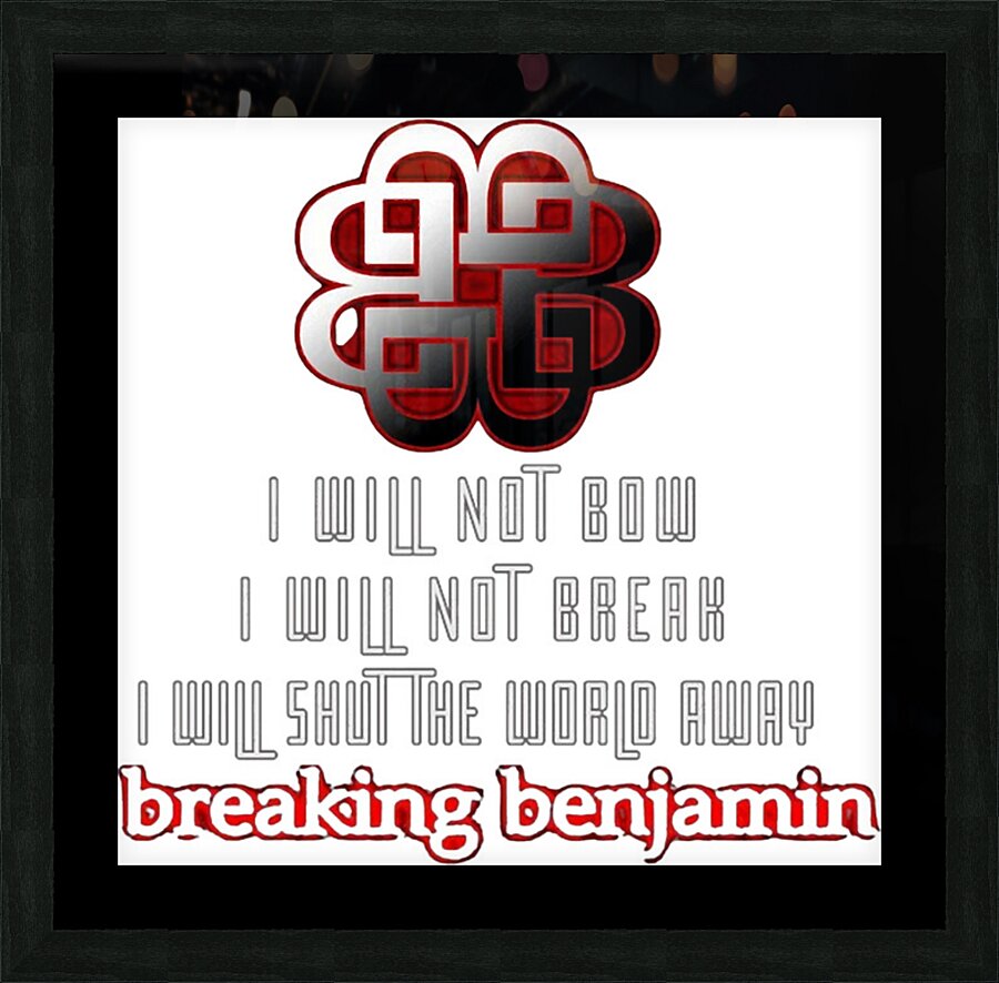 Breaking Benjamin 15 Picture Frame print