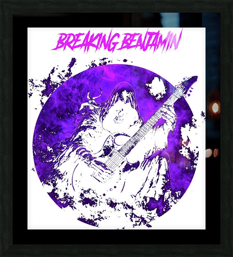Breaking Benjamin 35 Picture Frame print
