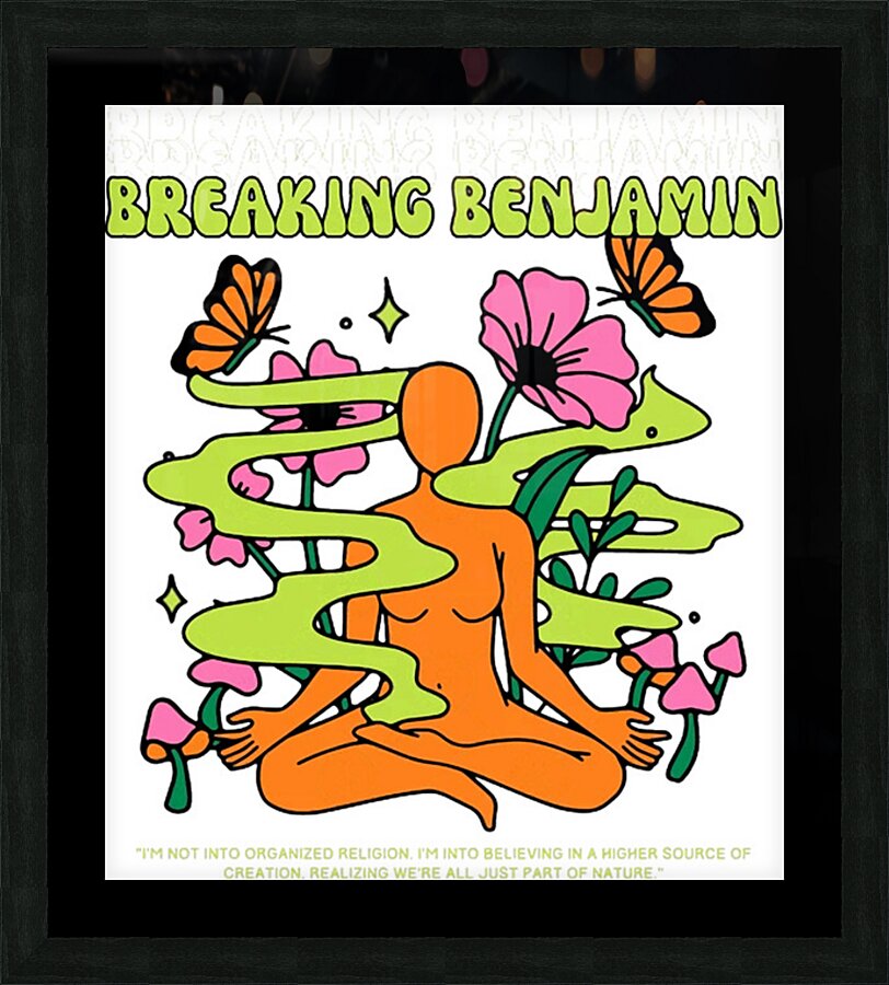 Breaking Benjamin 38 Picture Frame print