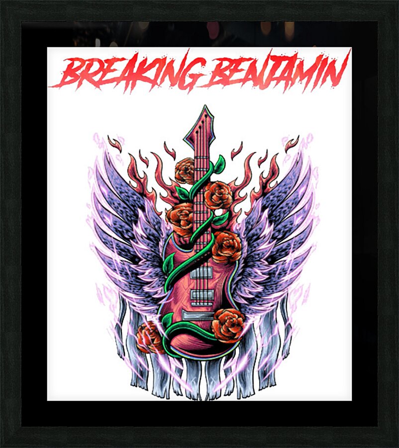 Breaking Benjamin 48 Picture Frame print