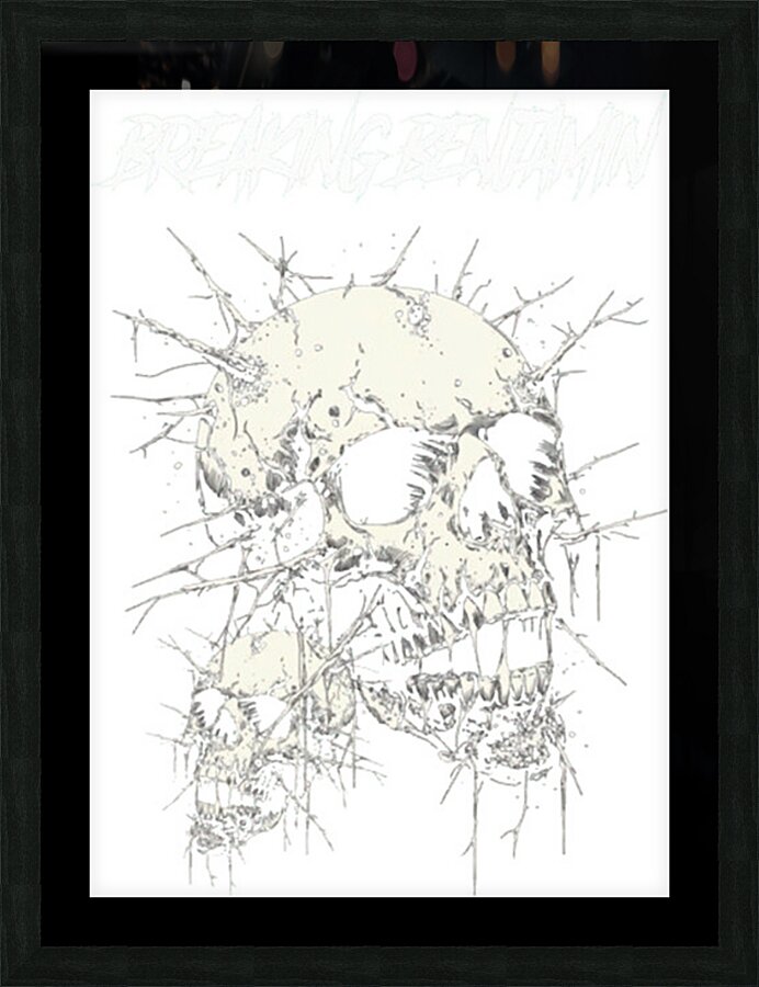 Breaking Benjamin 50 Picture Frame print
