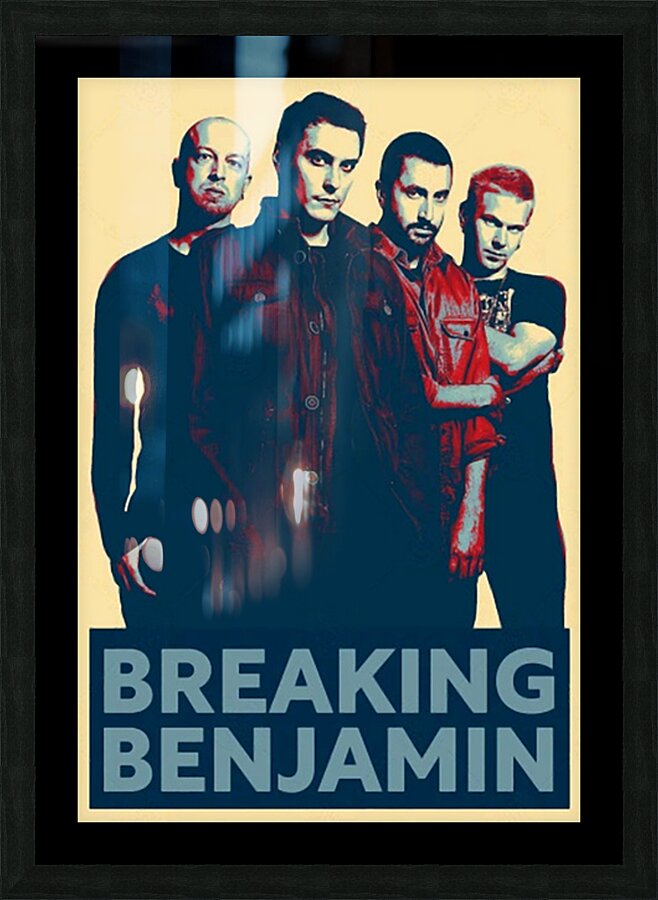 Breaking Benjamin 4 Picture Frame print