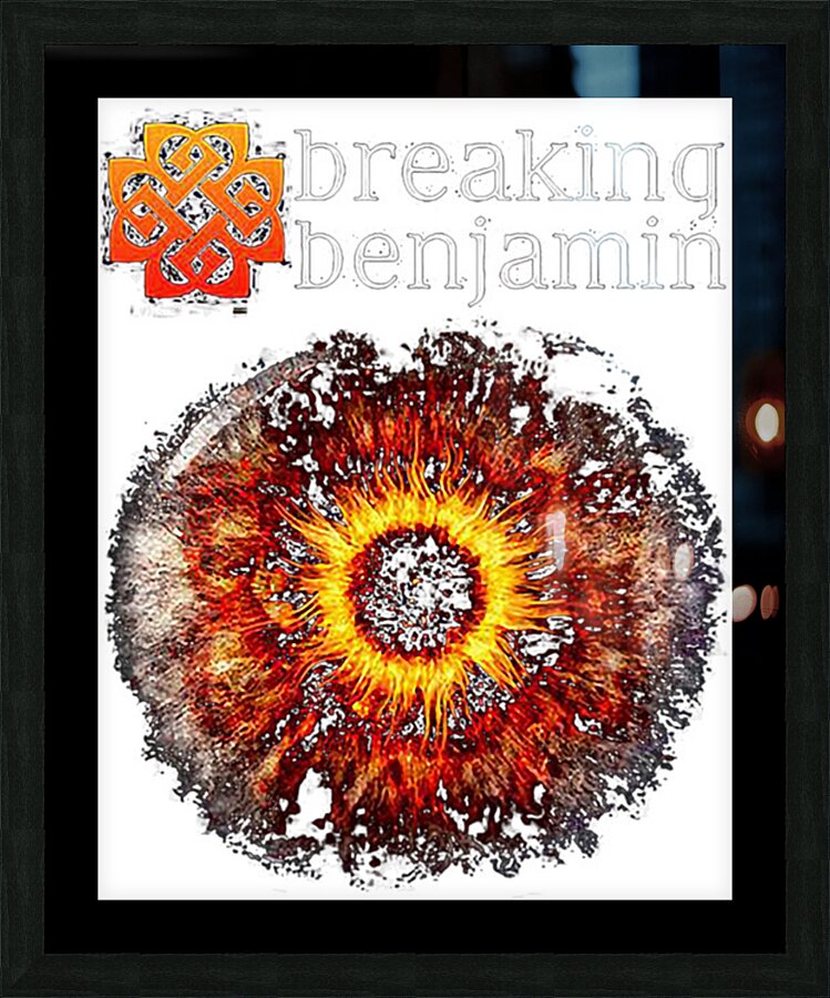 Breaking Benjamin 11 Picture Frame print