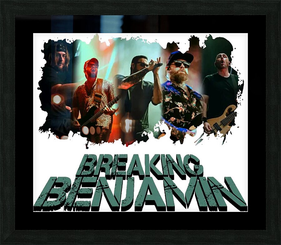 Breaking Benjamin 24 Picture Frame print
