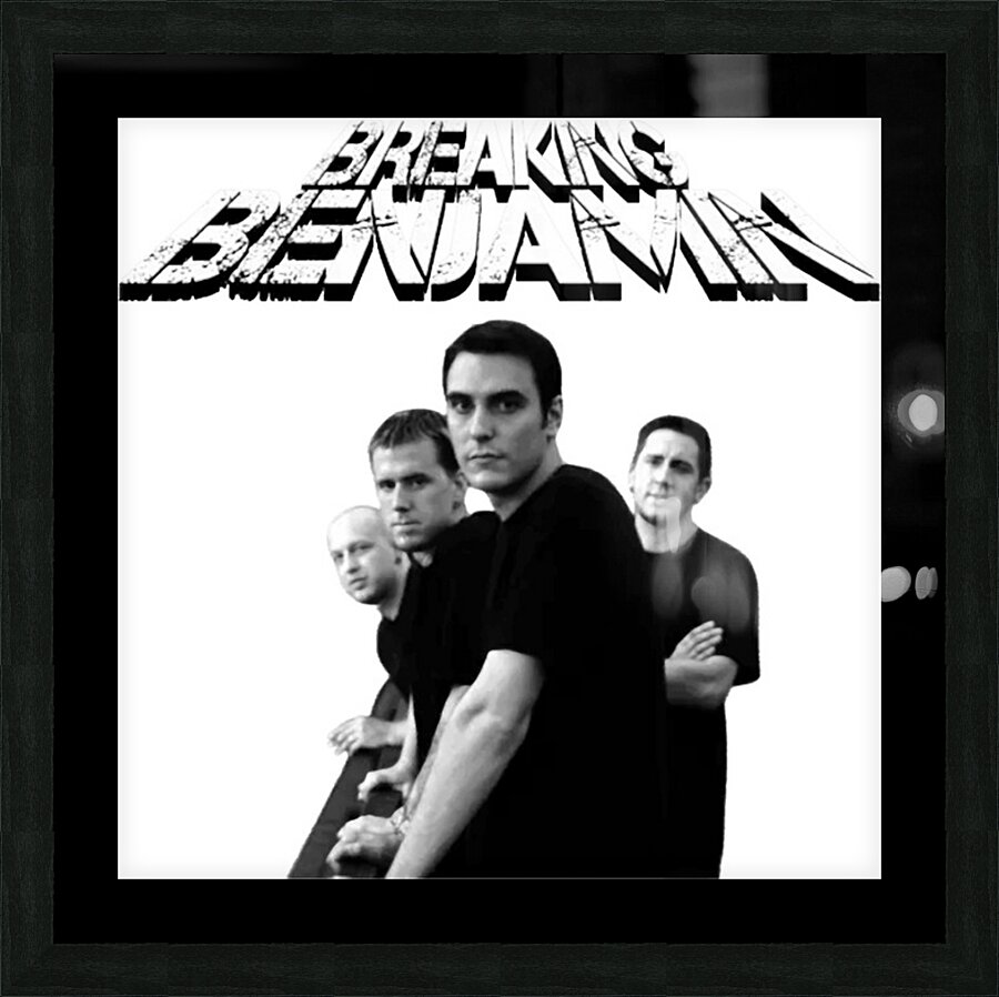 Breaking Benjamin 25 Picture Frame print