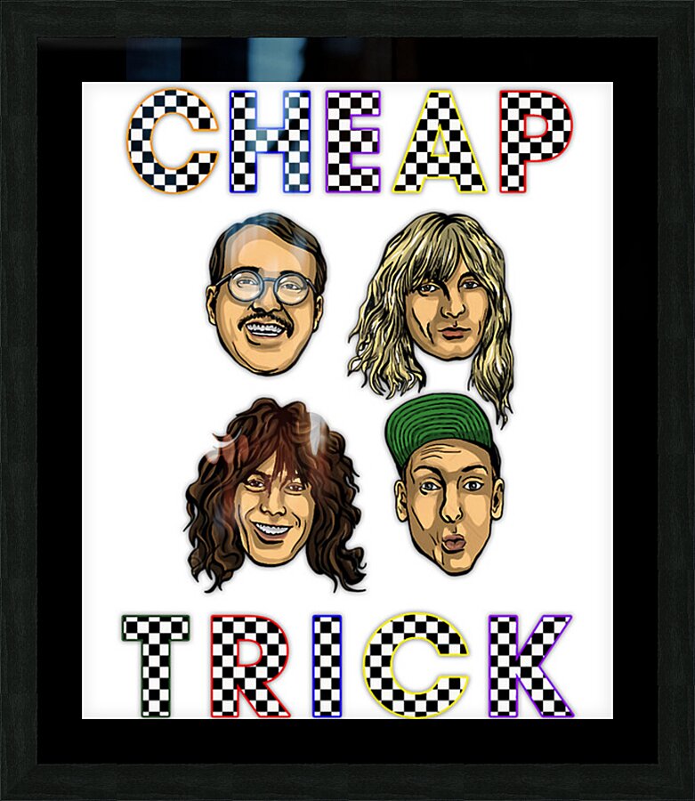 Cheap Trick 7 Picture Frame print