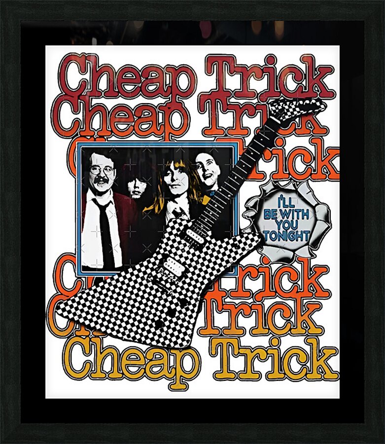 Cheap Trick 11 Picture Frame print
