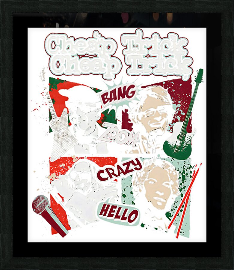 Cheap Trick 18 Picture Frame print