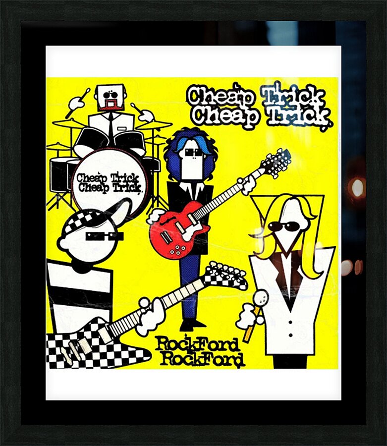 Cheap Trick 27 Picture Frame print