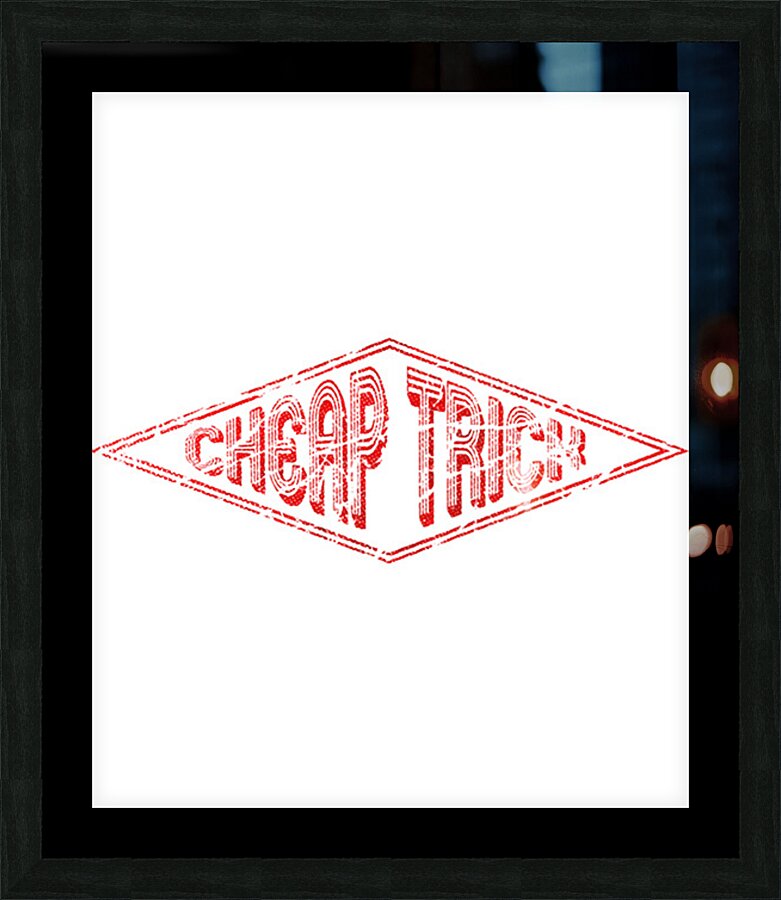 Cheap Trick 32 Picture Frame print