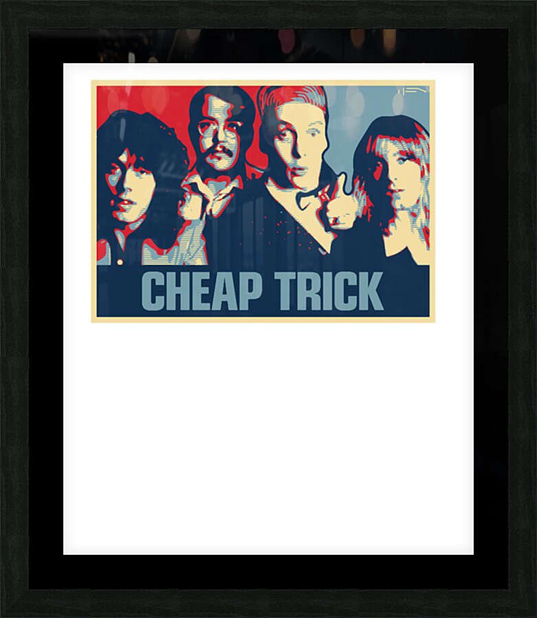 Cheap Trick 34 Picture Frame print