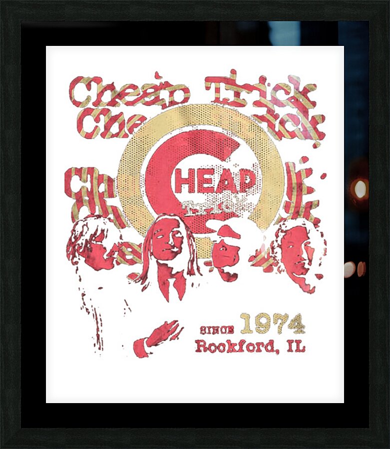Cheap Trick 38 Picture Frame print