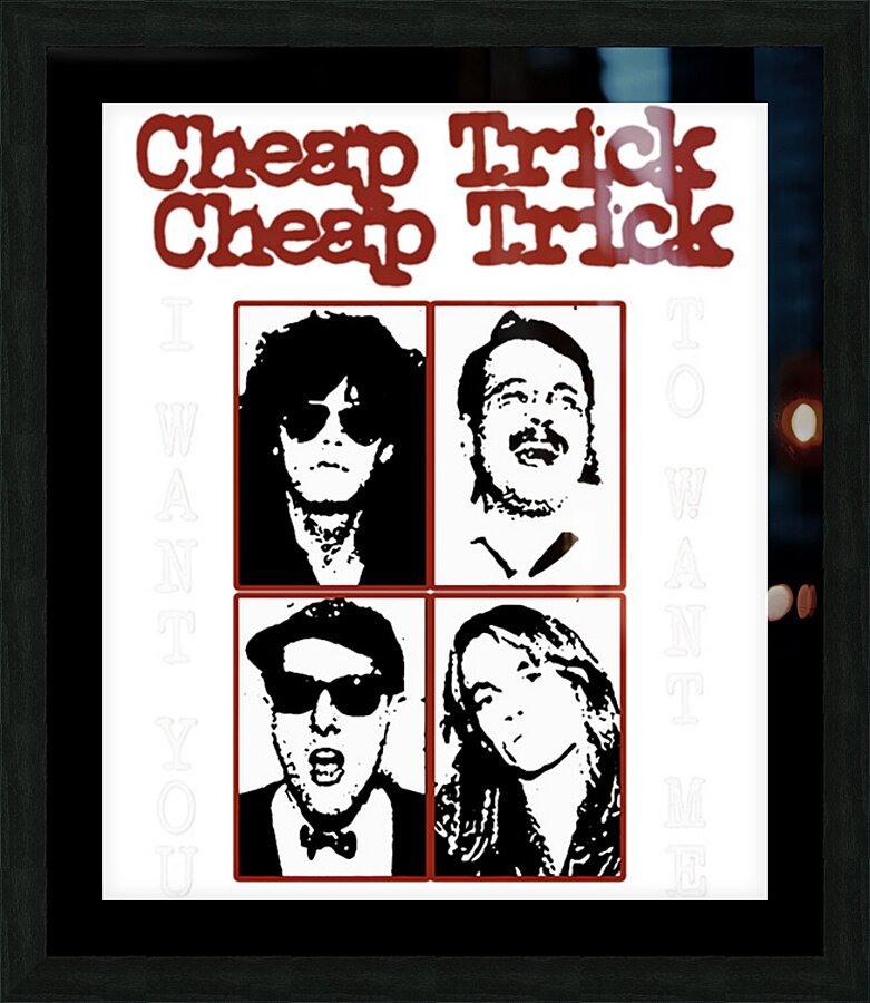 Cheap Trick 47 Picture Frame print