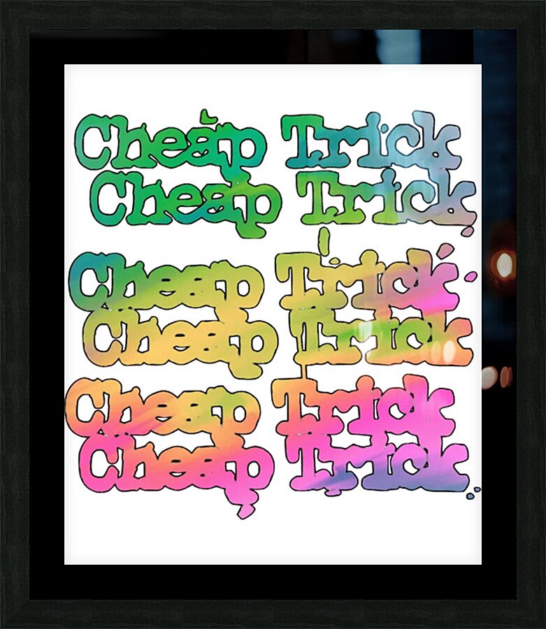 Cheap Trick 51 Picture Frame print