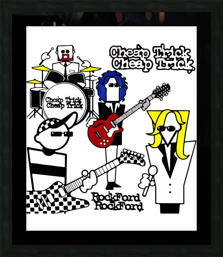 Cheap Trick 2 Picture Frame print