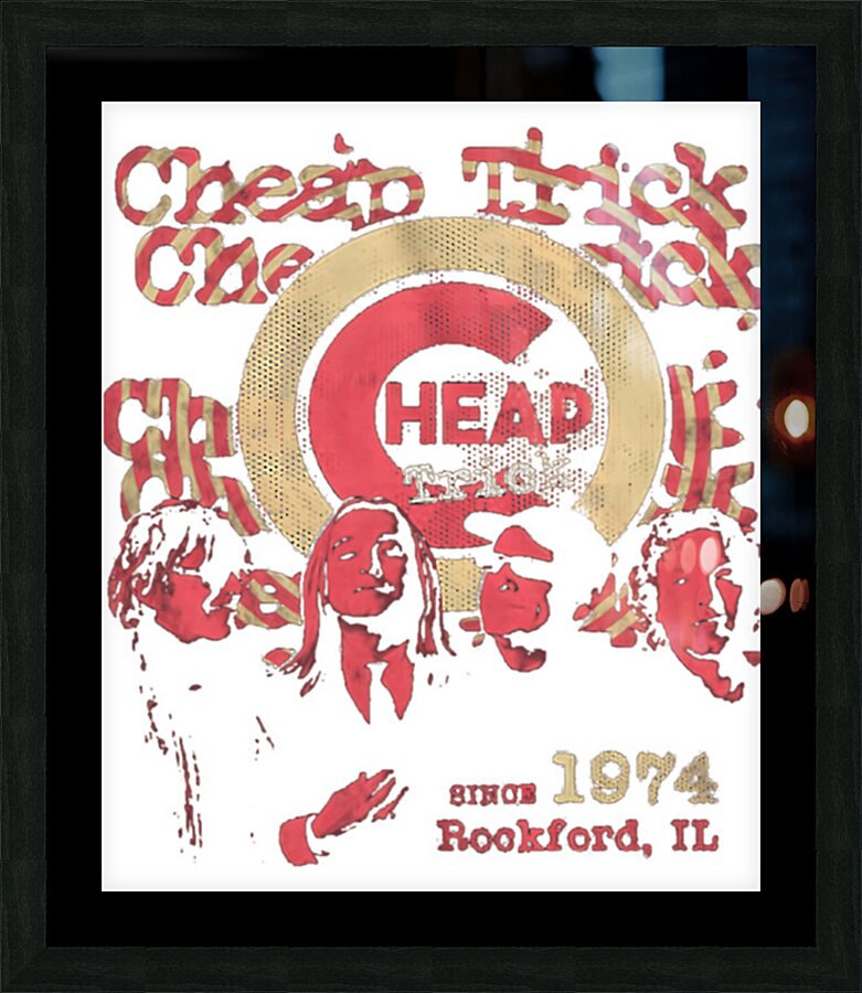 Cheap Trick 3 Picture Frame print