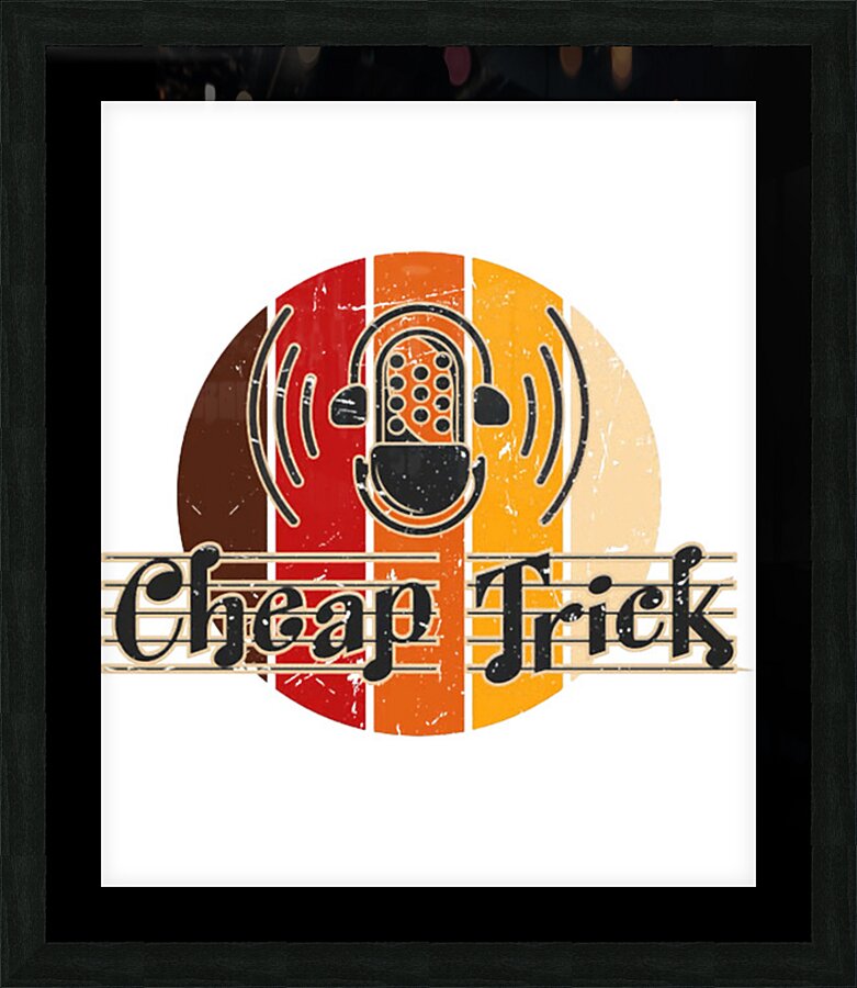 Cheap Trick 8 Picture Frame print