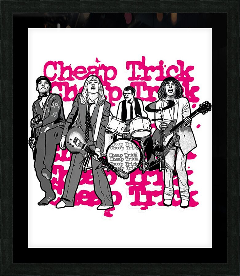 Cheap Trick 11 Picture Frame print
