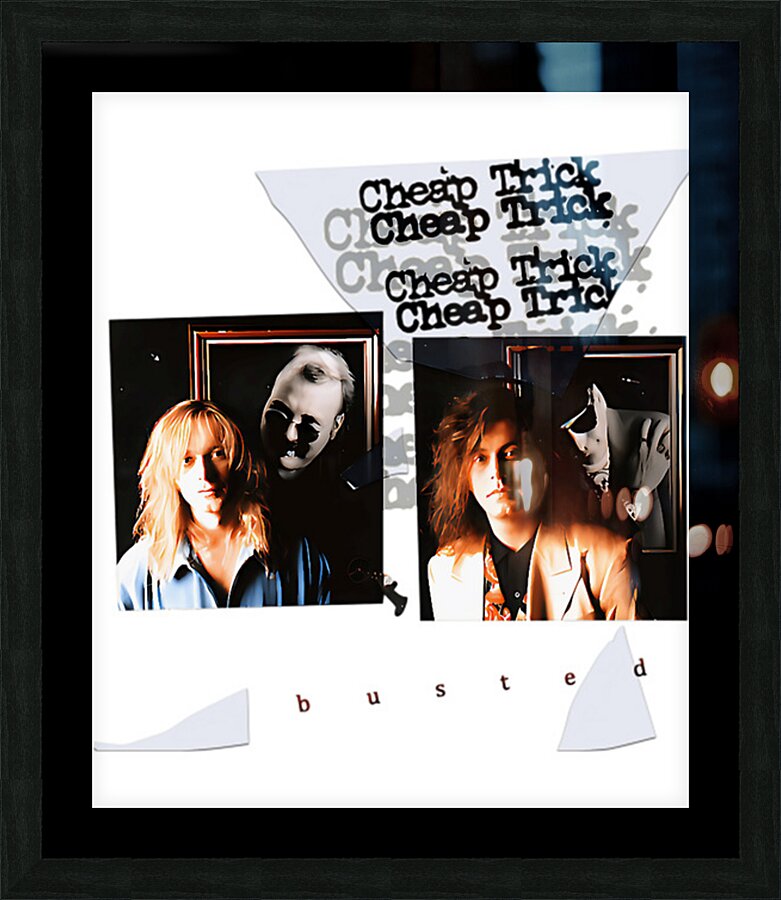 Cheap Trick 12 Picture Frame print