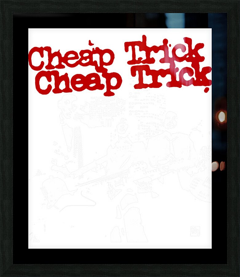 Cheap Trick 16 Picture Frame print
