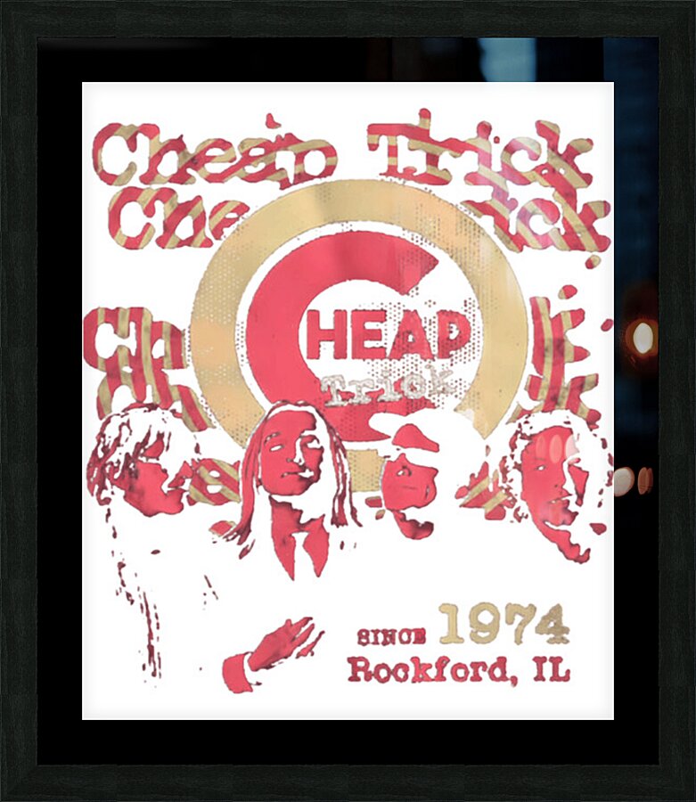 Cheap Trick 17 Picture Frame print