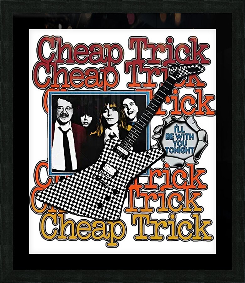 Cheap Trick 19 Picture Frame print