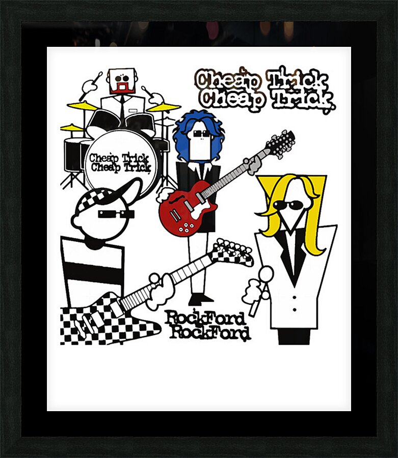 Cheap Trick 22 Picture Frame print