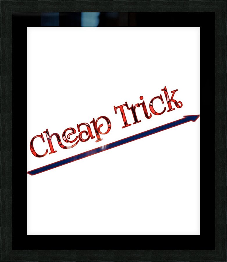 Cheap Trick 30 Picture Frame print