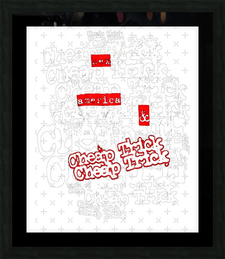 Cheap Trick 34 Picture Frame print