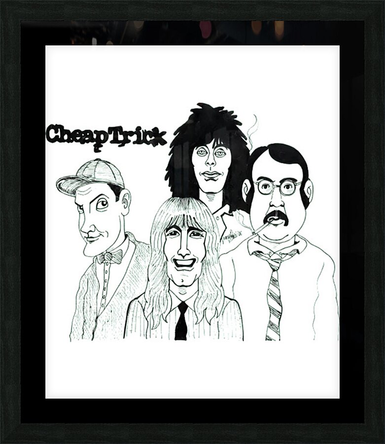 Cheap Trick 36 Picture Frame print