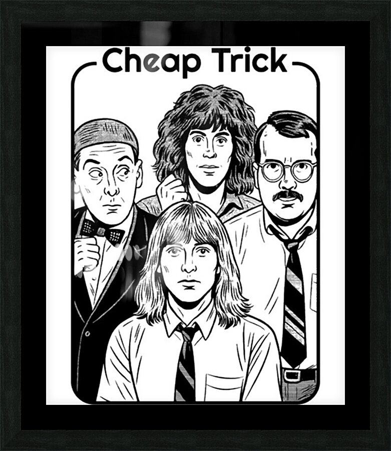 Cheap Trick 37 Picture Frame print