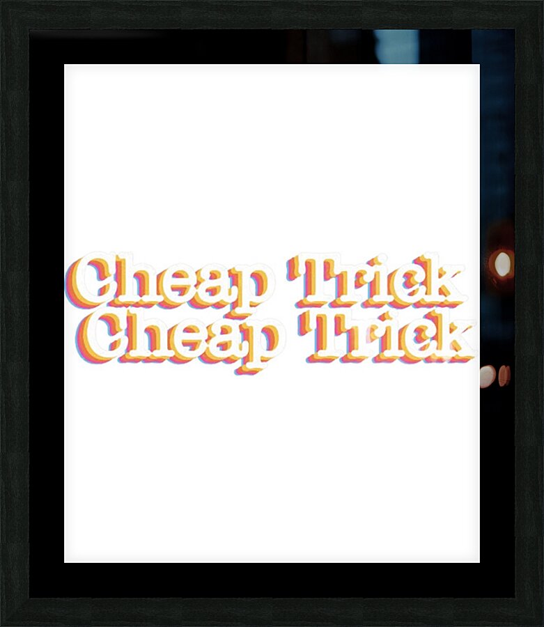 Cheap Trick 44 Picture Frame print