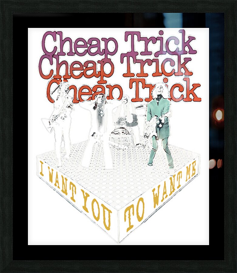 Cheap Trick 45 Picture Frame print