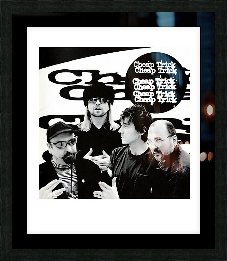 Cheap Trick 50 Picture Frame print