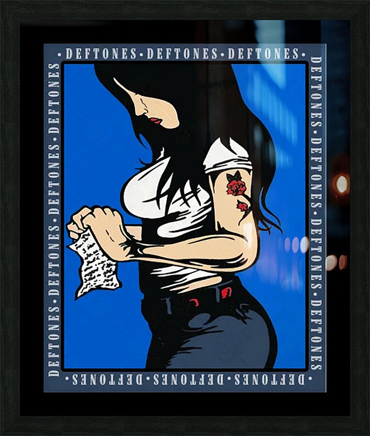 Deftones 6 Picture Frame print