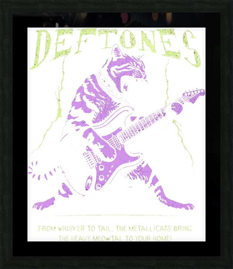 Deftones 8 Picture Frame print