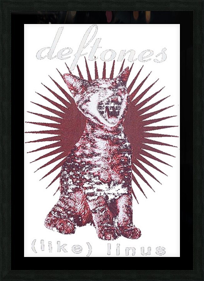 Deftones 13 Picture Frame print