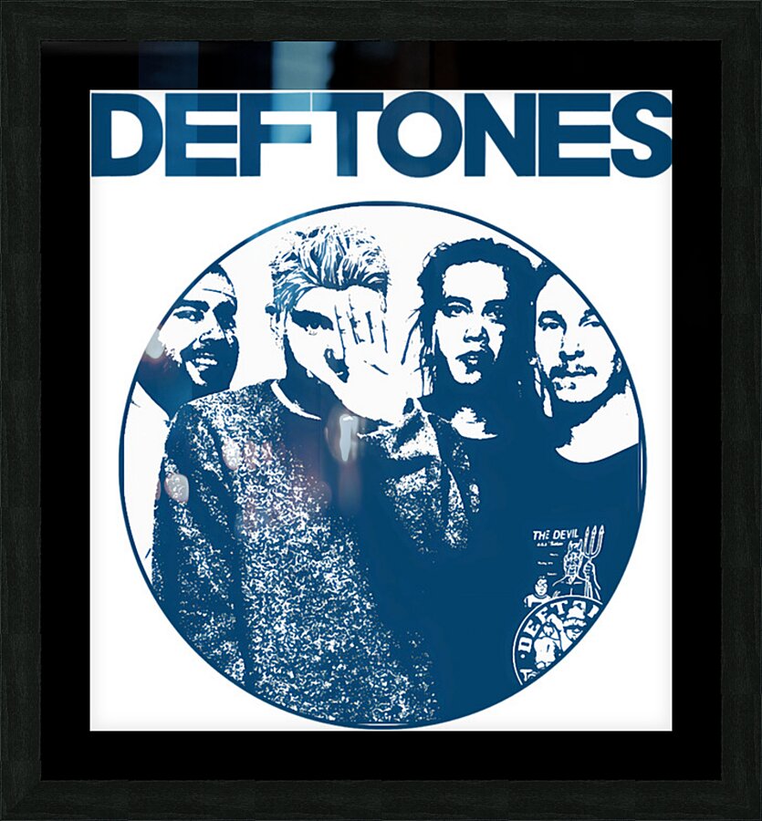 Deftones 15 Picture Frame print
