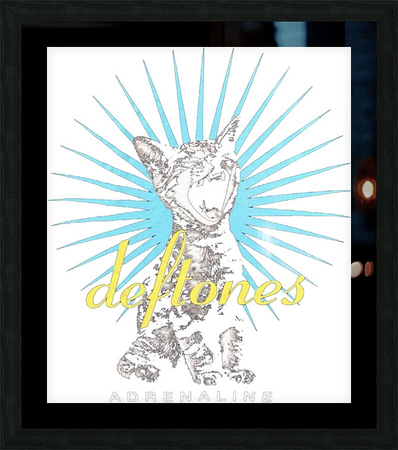 Deftones 24 Picture Frame print
