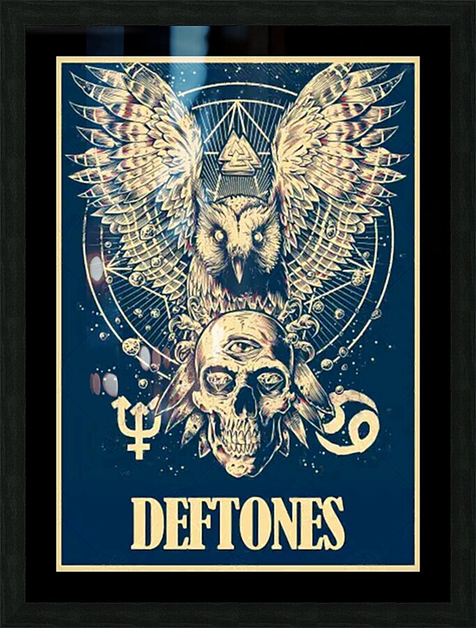 Deftones 26 Picture Frame print