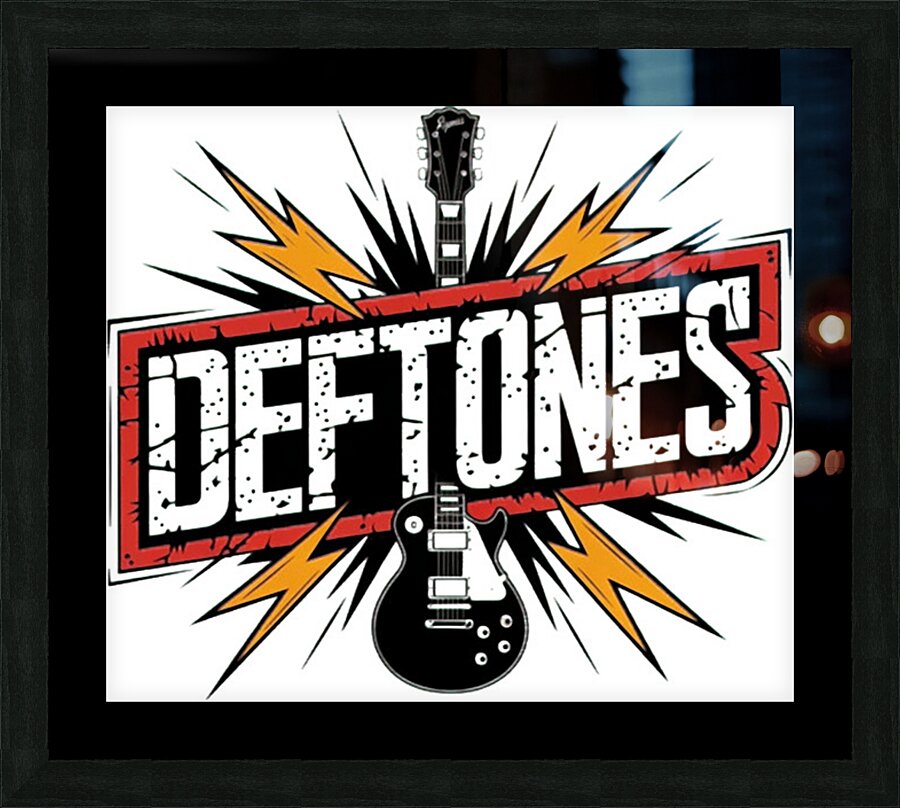 Deftones 31 Picture Frame print