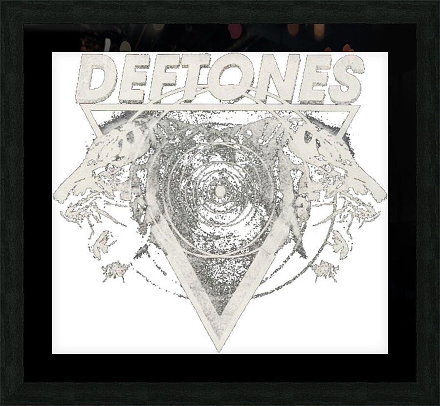 Deftones 38 Picture Frame print