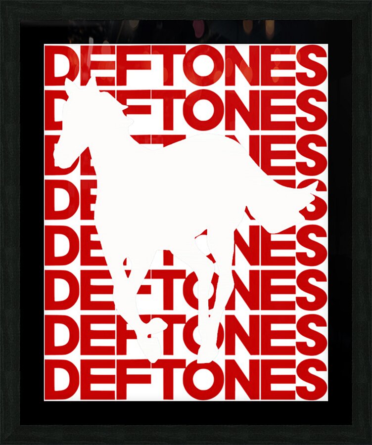 Deftones 42 Picture Frame print
