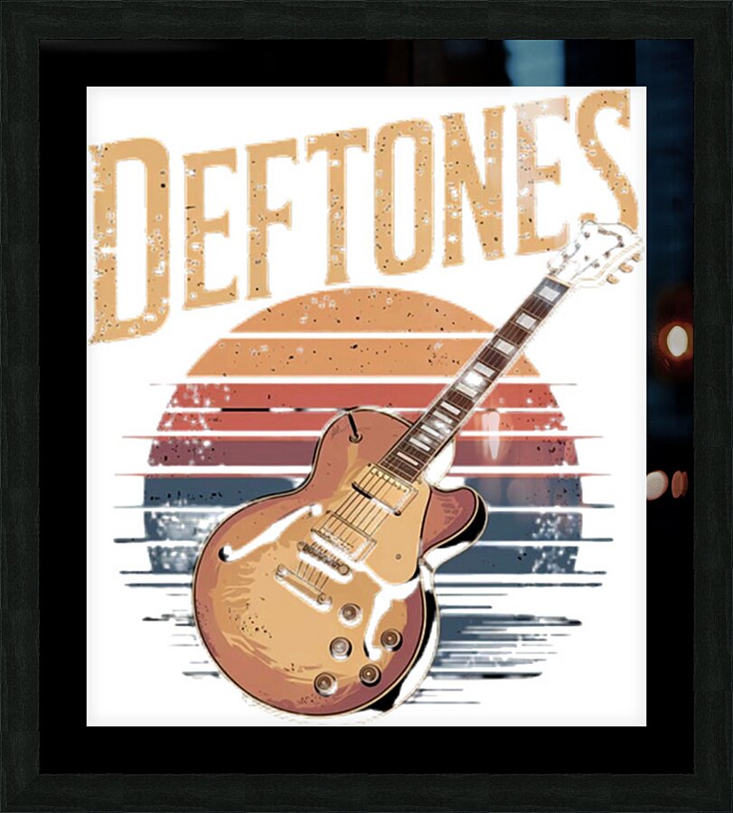 Deftones 44 Picture Frame print
