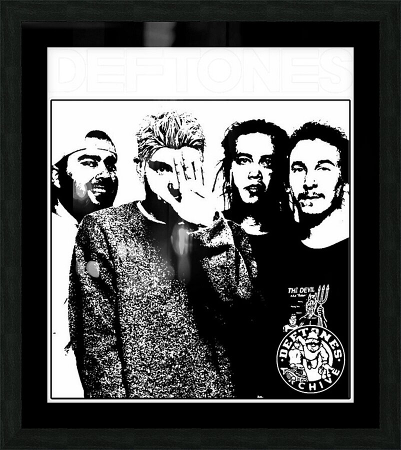 Deftones 47 Picture Frame print