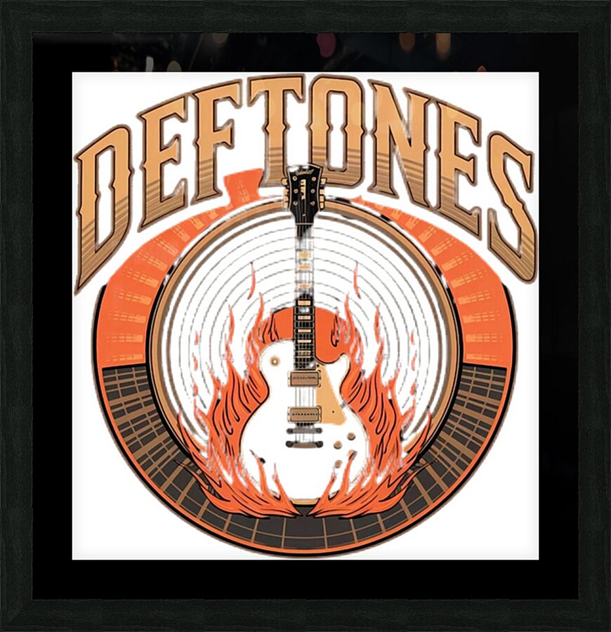 Deftones 4 Picture Frame print