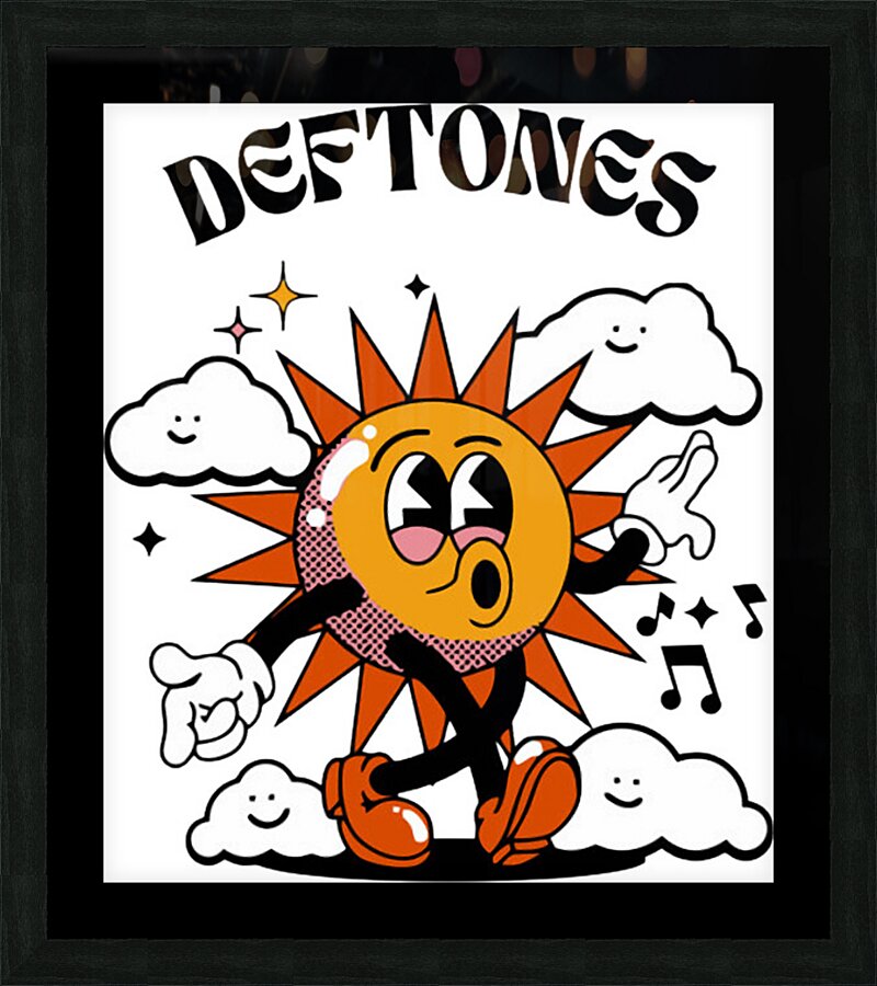 Deftones 14 Picture Frame print
