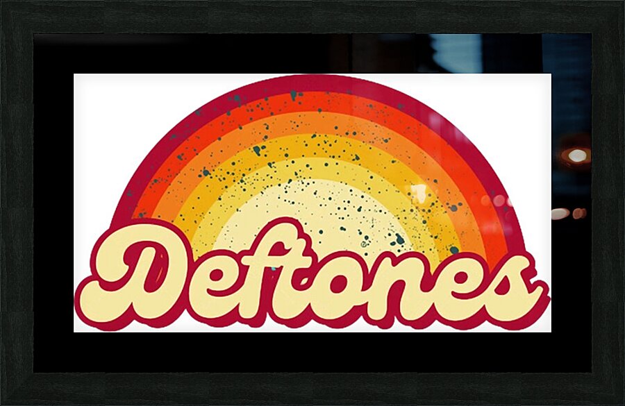 Deftones 17 Picture Frame print